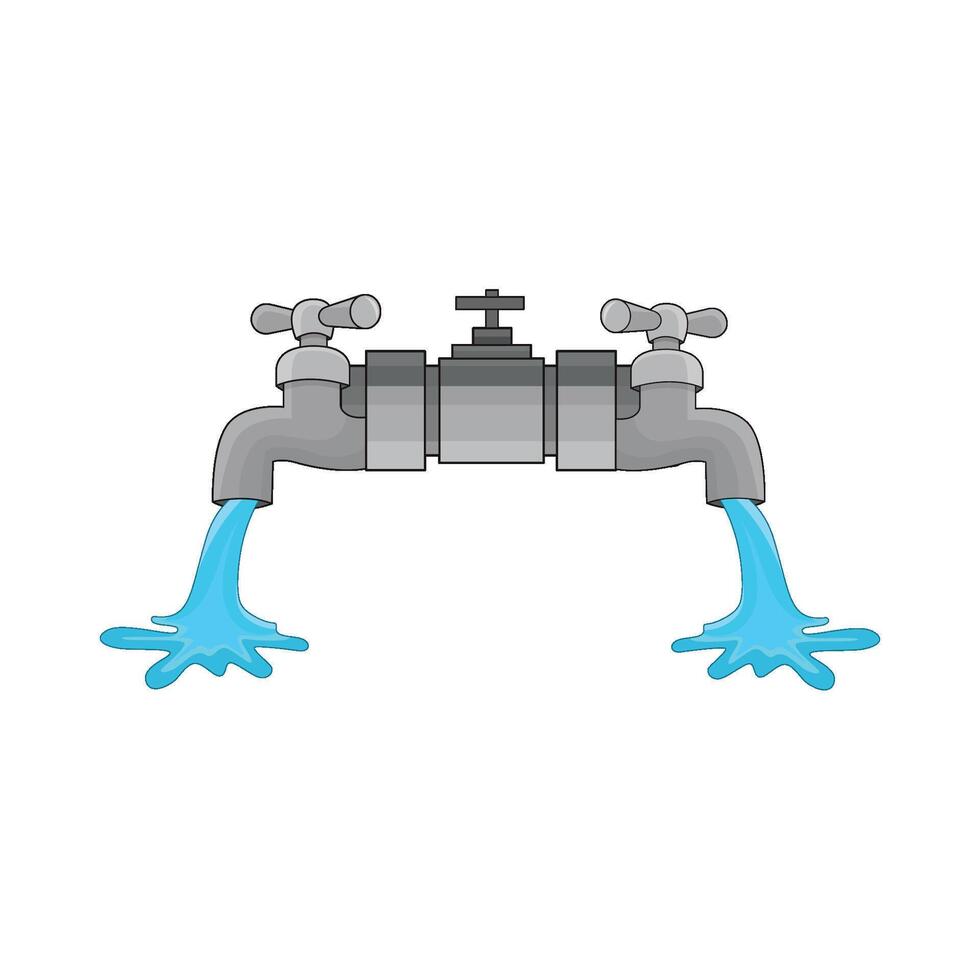 illustration of tap water vector