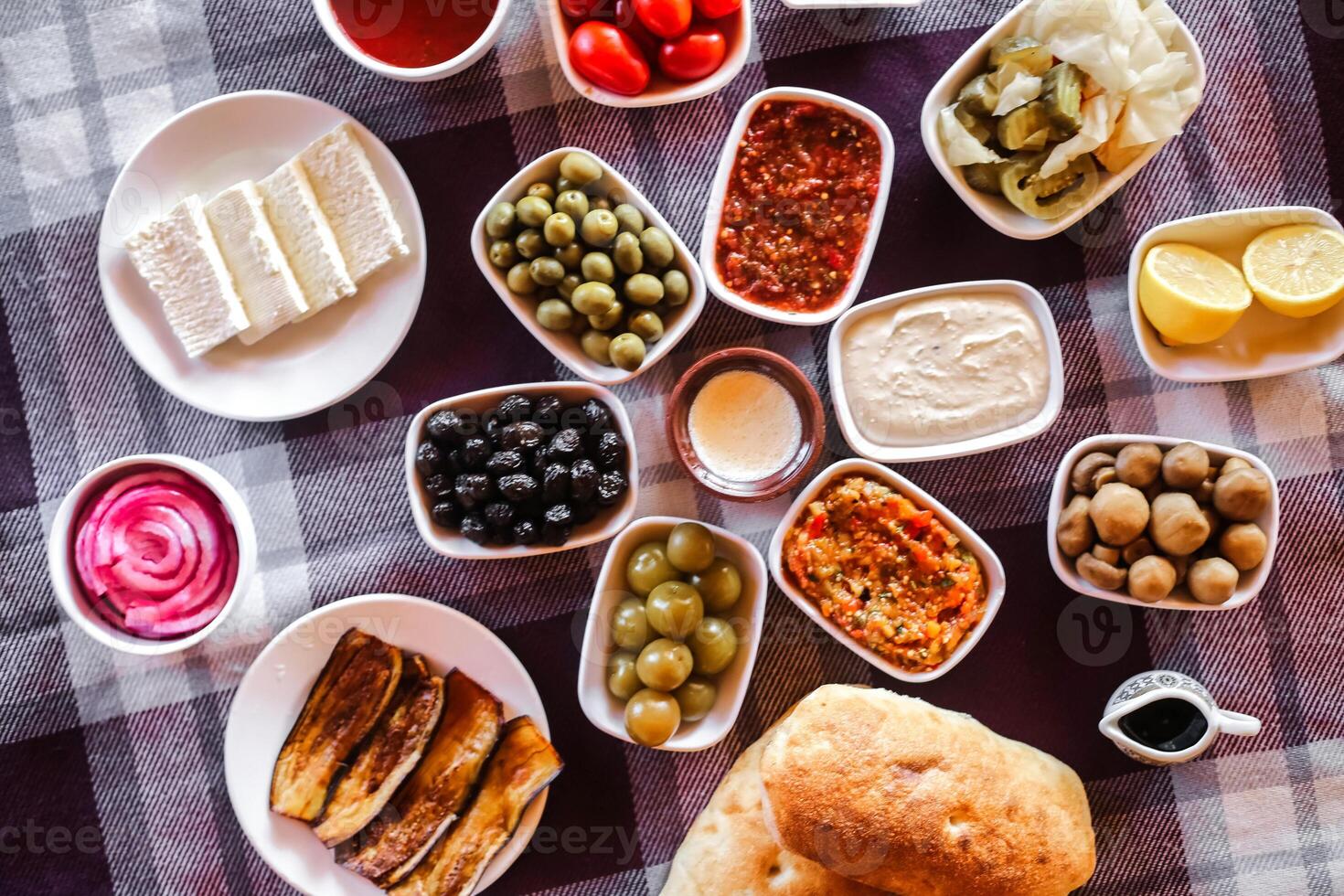 Assorted Food on a Table photo