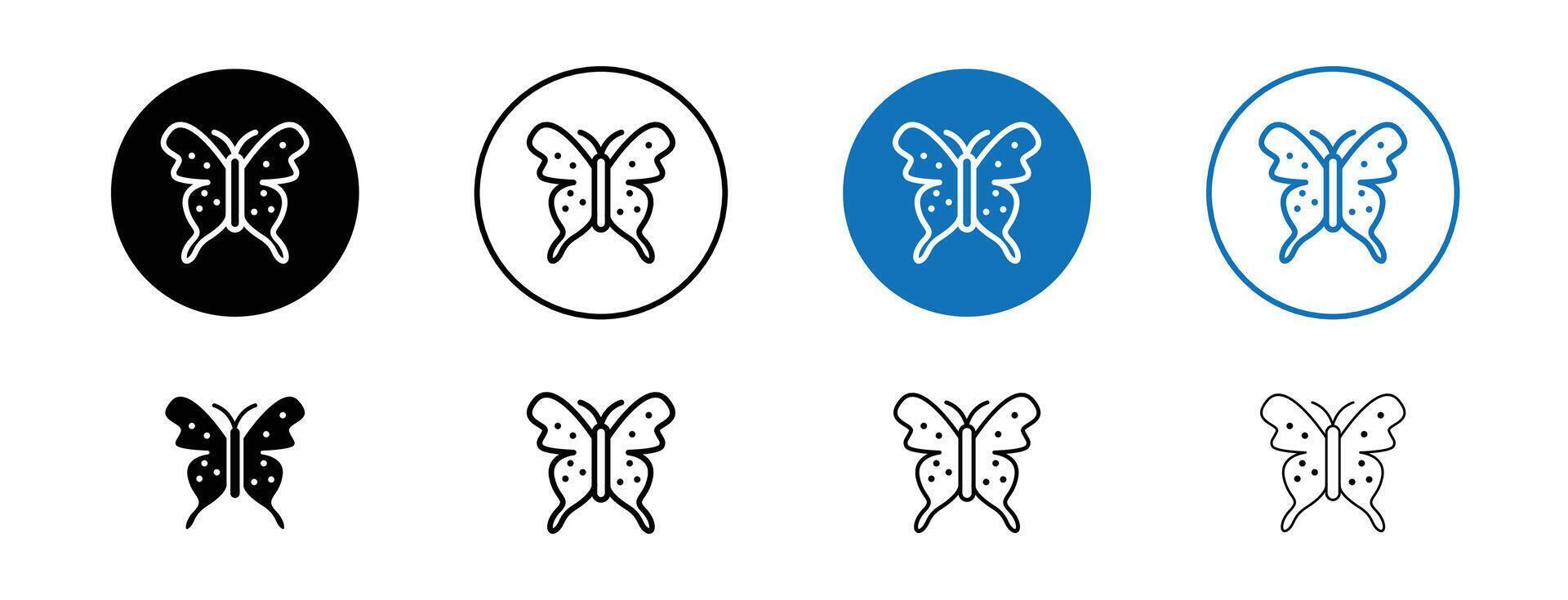 Butterfly vector icon