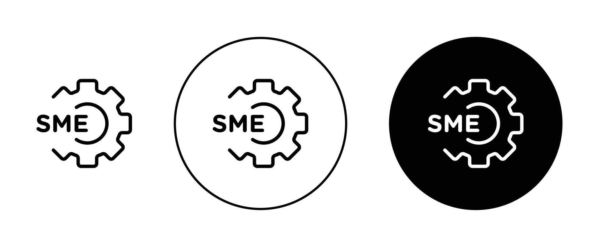 SME vector icon