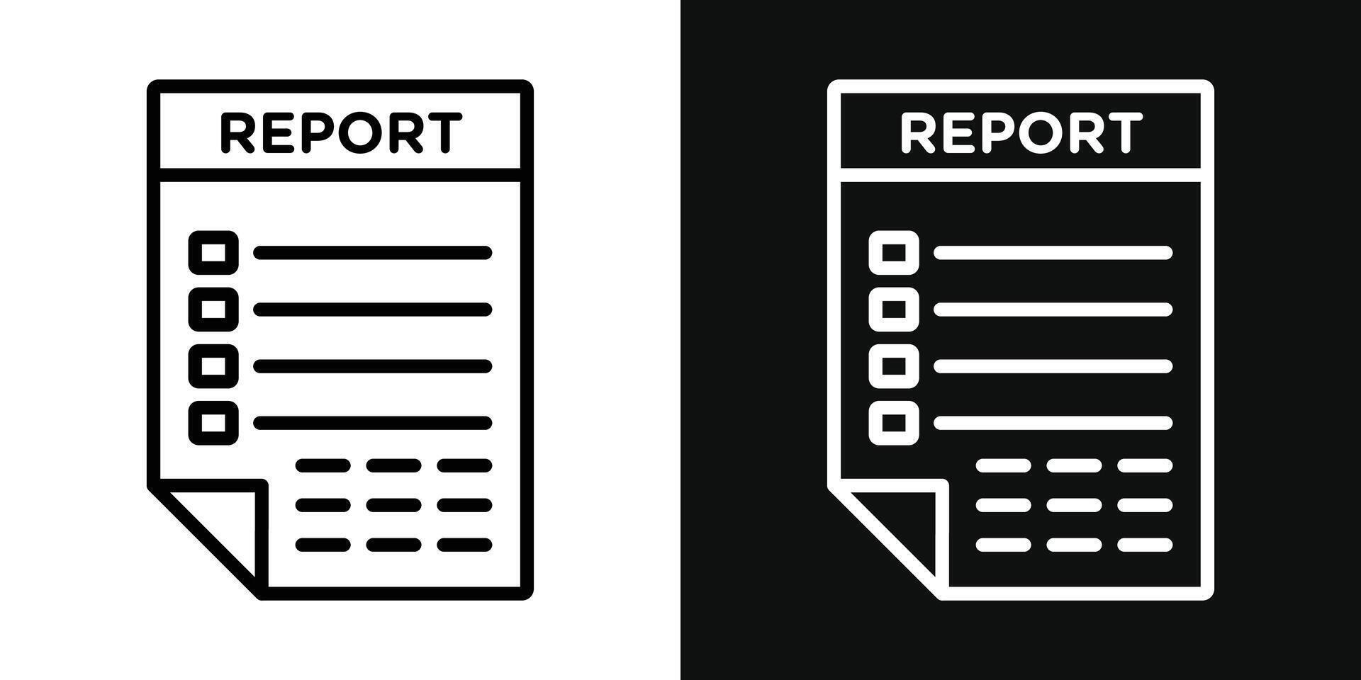 Report vector icon