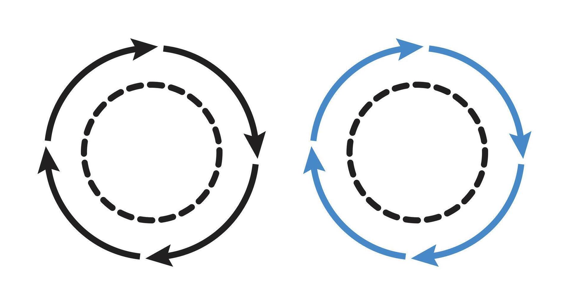 Sequential process icon vector