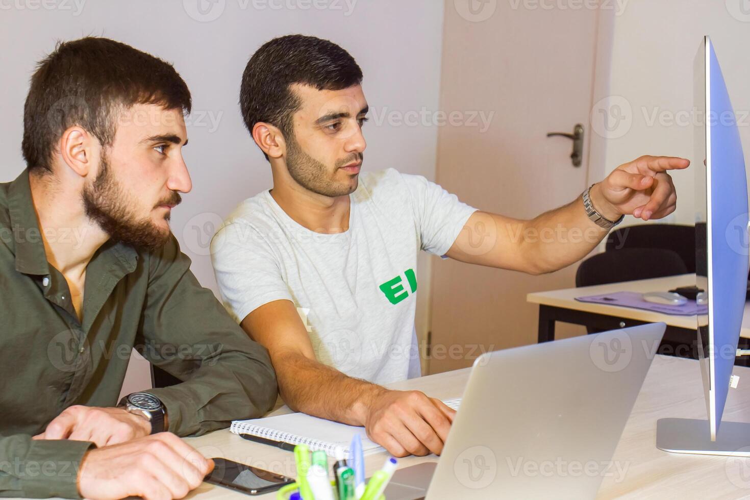 person working in office, person at the work photo