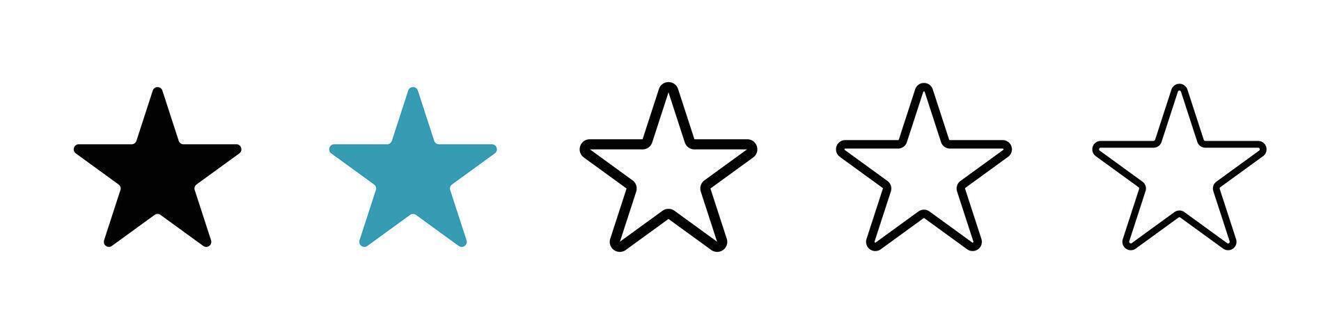 prima estrella icono vector