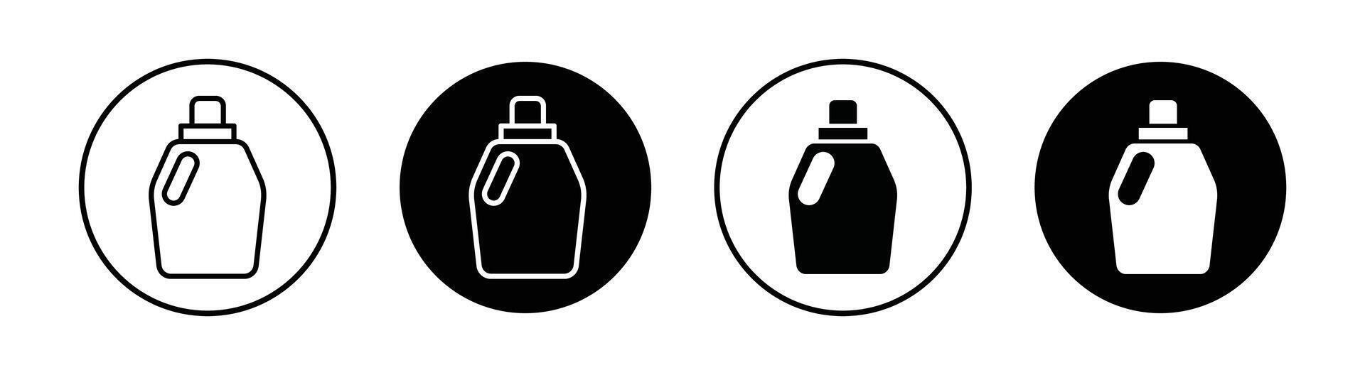 liquid detergent icon vector