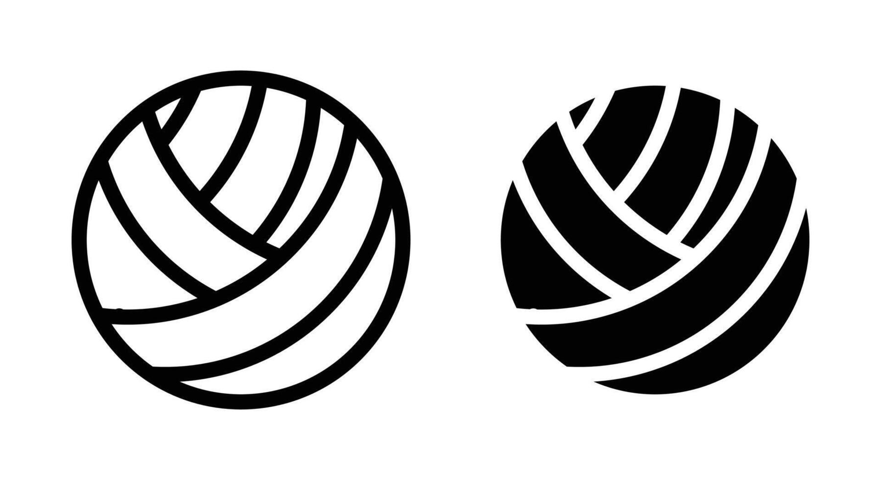 icono de vector de voleibol