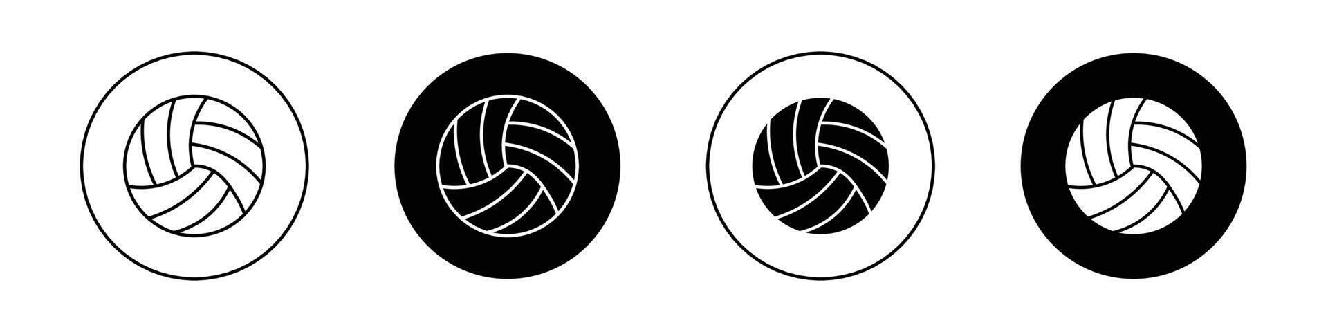 icono de vector de voleibol