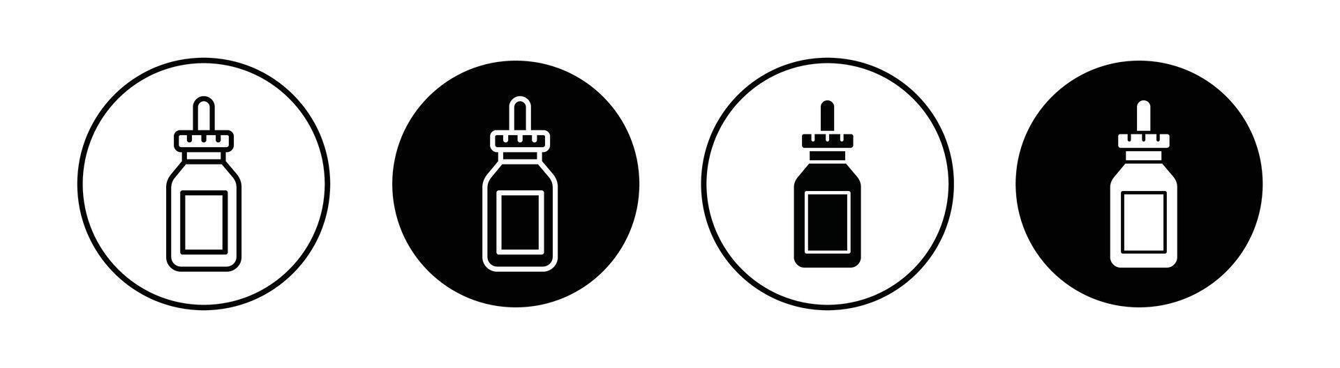 Serum vector icon