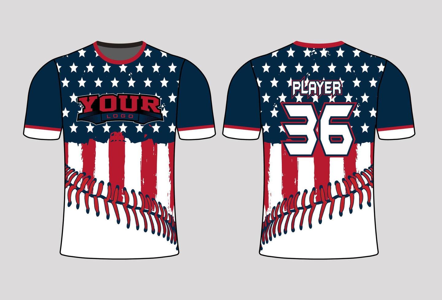 All sports team jersey design with an elegant edgy and wild look for all your casual, fashion and sportswear vector