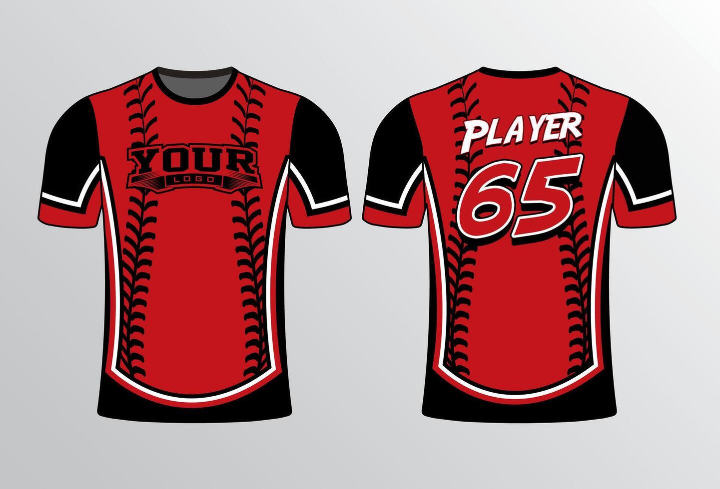 All sports team jersey design with an elegant edgy and wild look for all your casual, fashion and sportswear vector