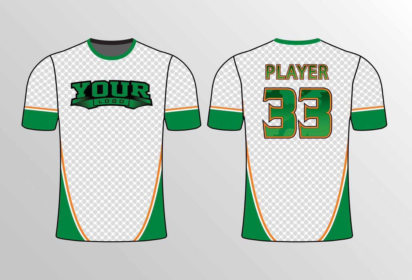 All sports team jersey design with an elegant edgy and wild look for all your casual, fashion and sportswear vector