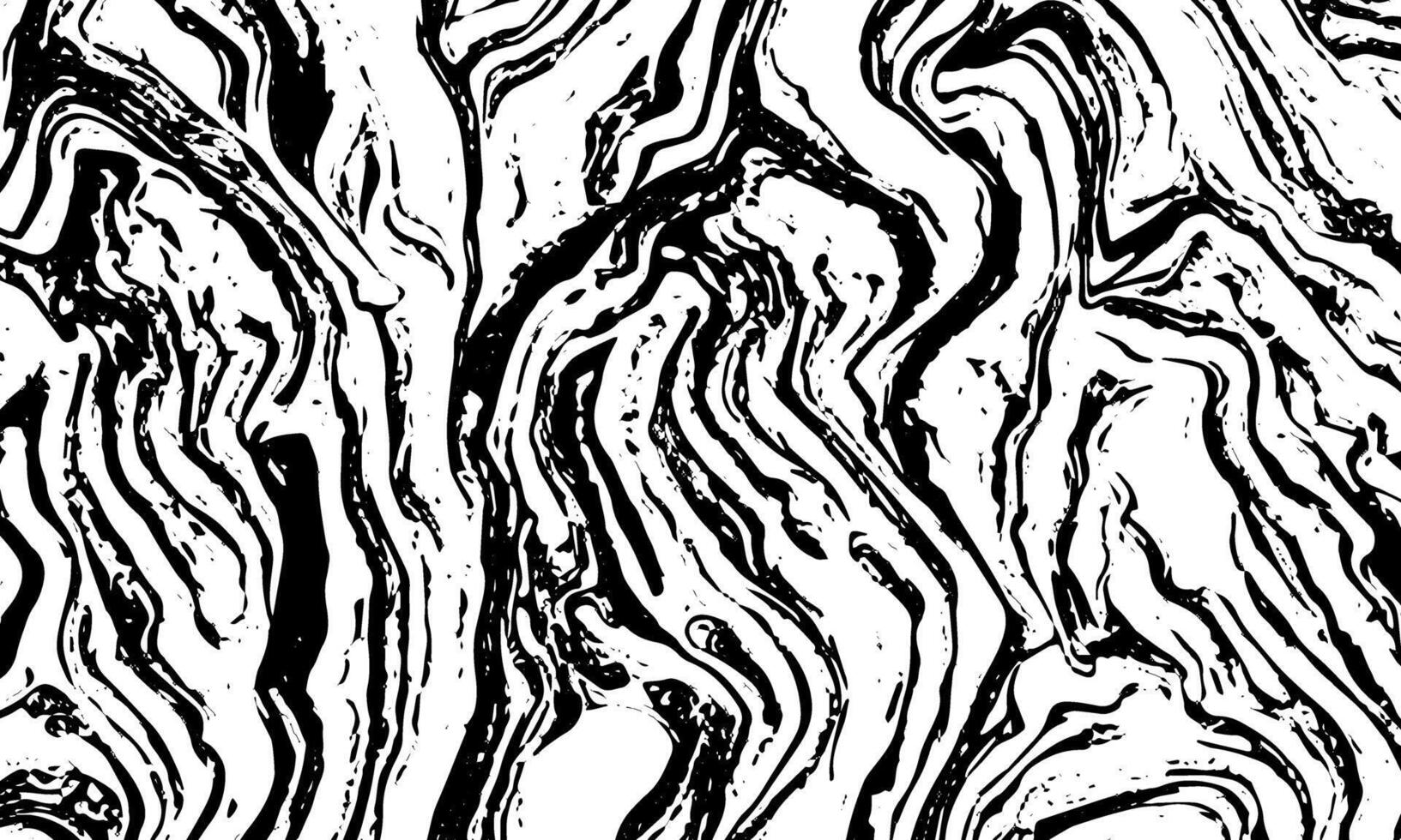 black and white marble texture background vector