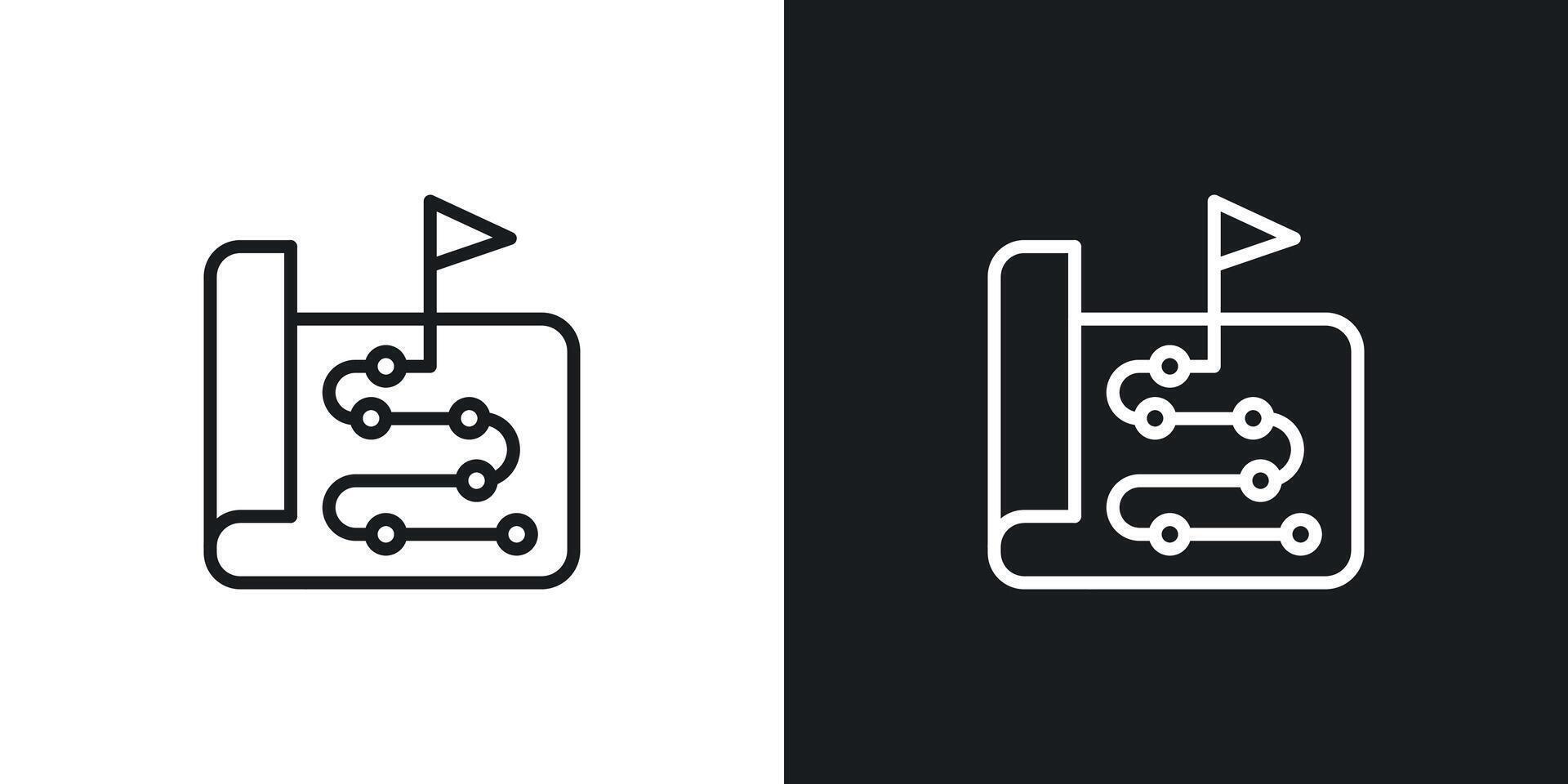 Planning vector icon