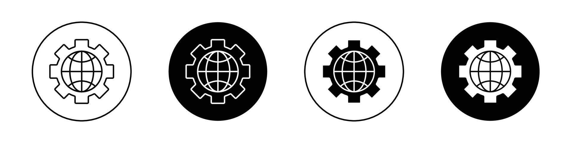 Globalization vector icon