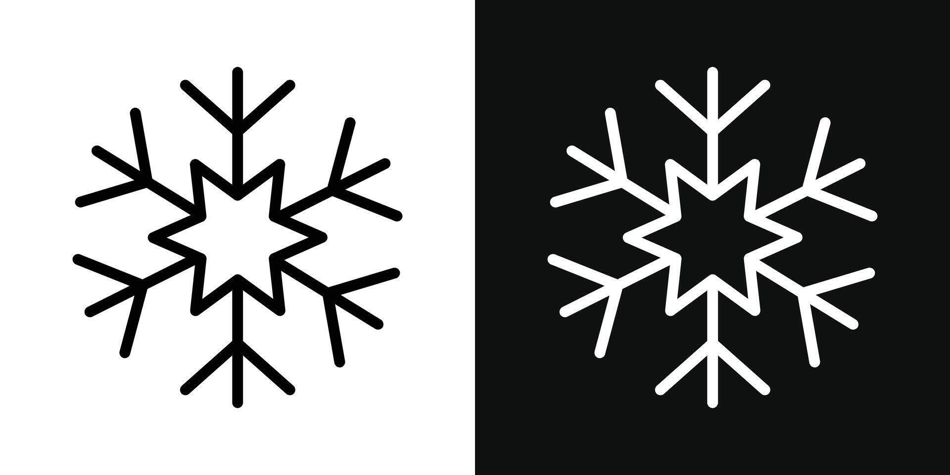 Snow vector icon