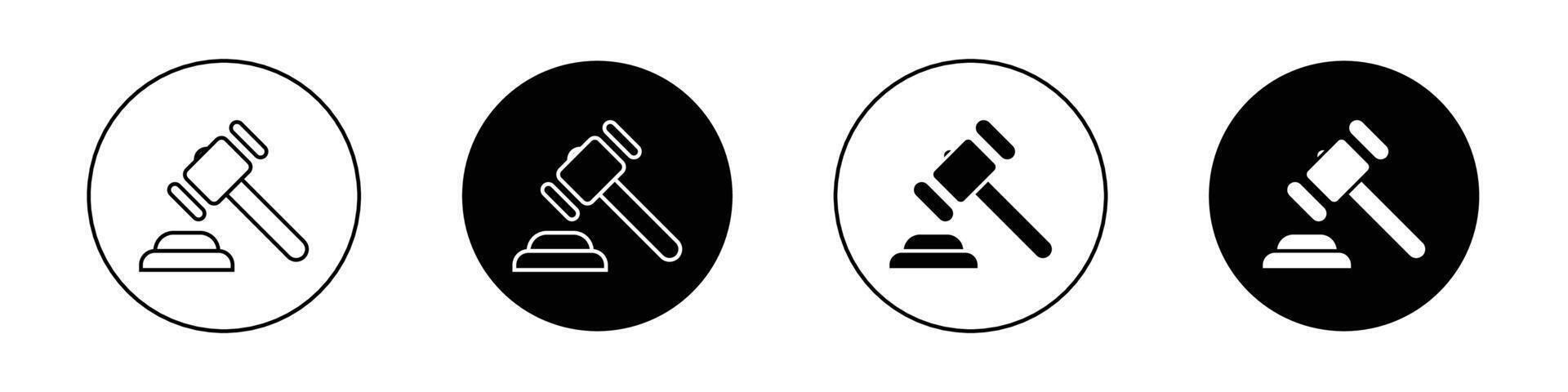 Law vector icon