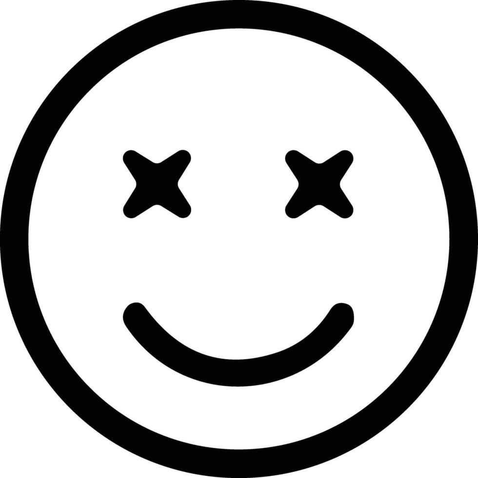 emoji icono. emoticono sonrisa rostro. emoción. gracioso dibujos animados. cara gestos social medios de comunicación. sonriente, feliz, claro, alegre facial expresión. vector