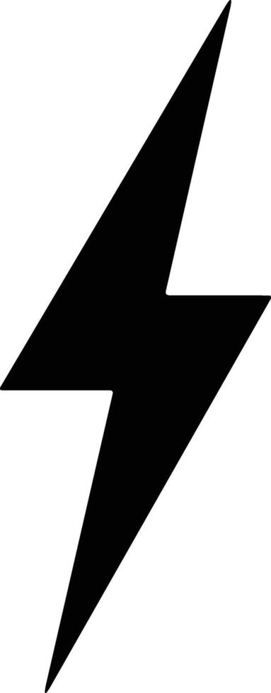 flash lightning bolt flat icon. Electric power symbol. Energy sign, vector illustration. charge sign. Thunder strike electricity linear symbol. Thunderbolt flash. Powerful electrical discharge