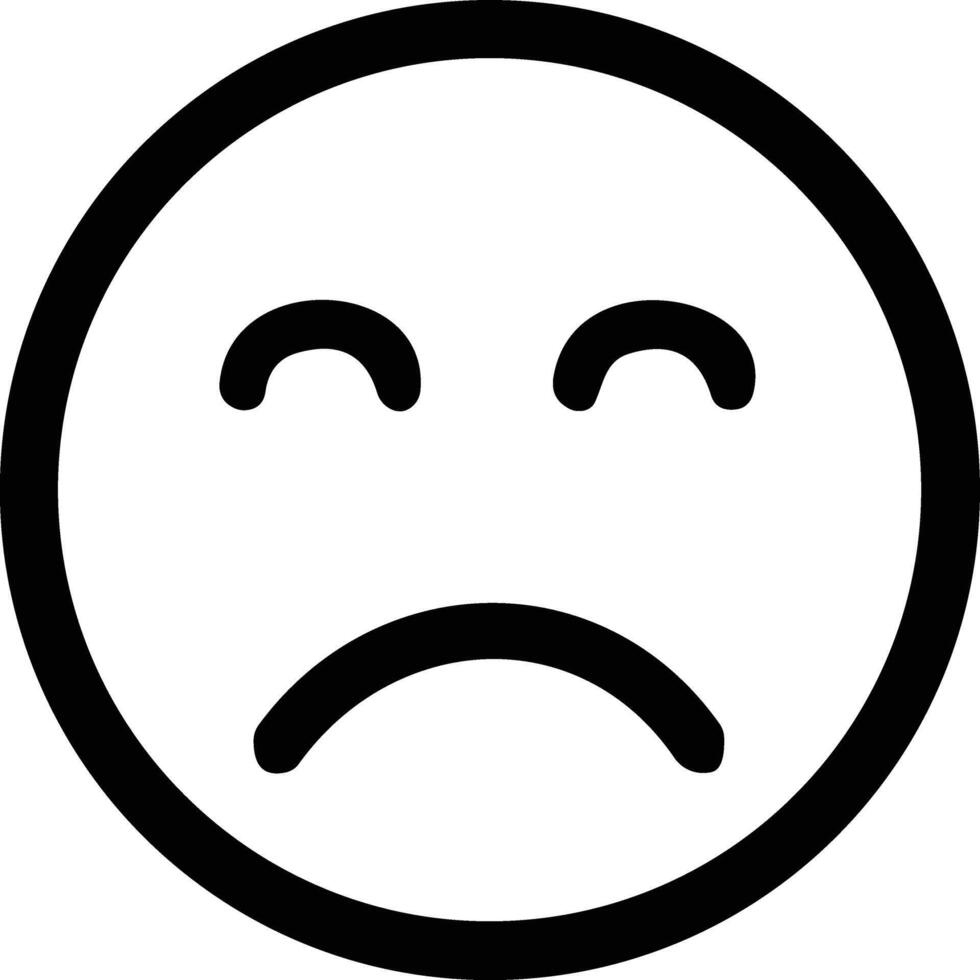 Emoji icon. Emoticon. Emotion. Face Gestures. Social Media. Crying, Sad, Angry, shocked facial expression. vector