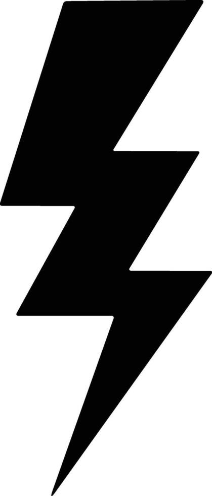 flash lightning bolt flat icon. Electric power symbol. Energy sign, vector illustration. charge sign. Thunder strike electricity linear symbol. Thunderbolt flash. Powerful electrical discharge