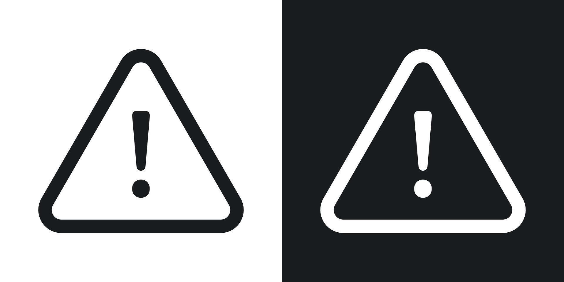 Attention vector icon