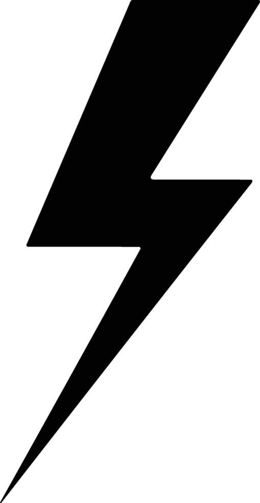 flash lightning bolt flat icon. Electric power symbol. Energy sign, vector illustration. charge sign. Thunder strike electricity linear symbol. Thunderbolt flash. Powerful electrical discharge