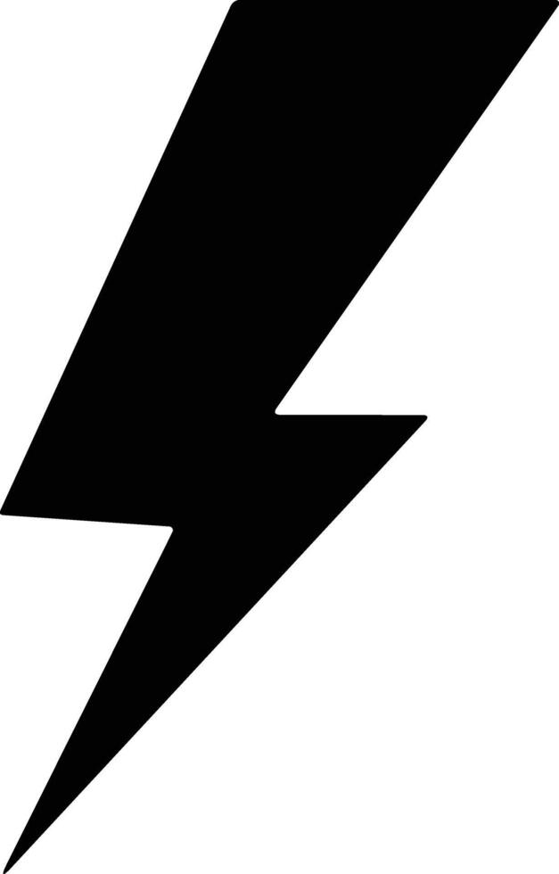 flash lightning bolt flat icon. Electric power symbol. Energy sign, vector illustration. charge sign. Thunder strike electricity linear symbol. Thunderbolt flash. Powerful electrical discharge