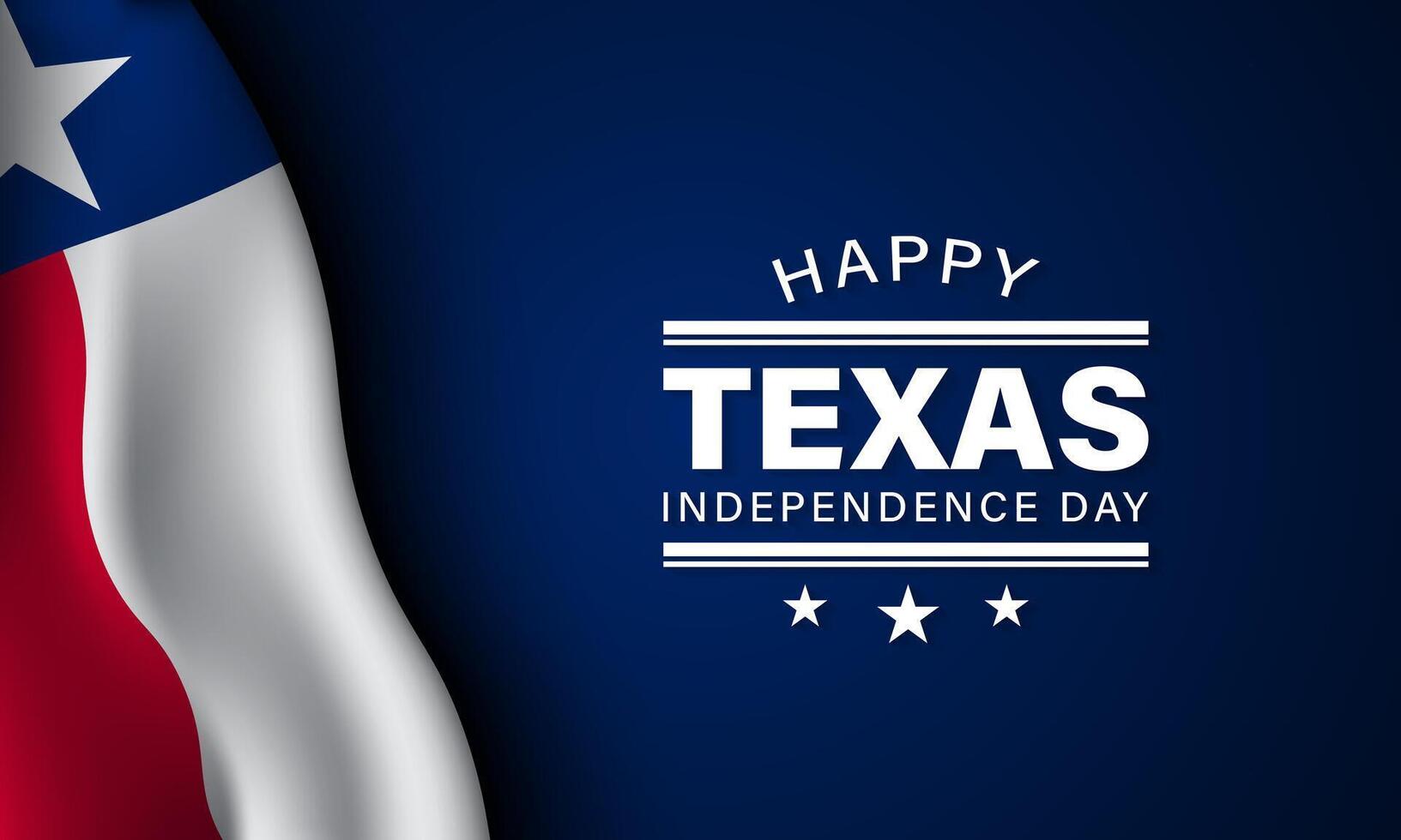 Texas Independence Day Background Design. vector