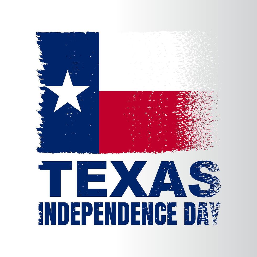 Texas Independence Day Background Design. vector