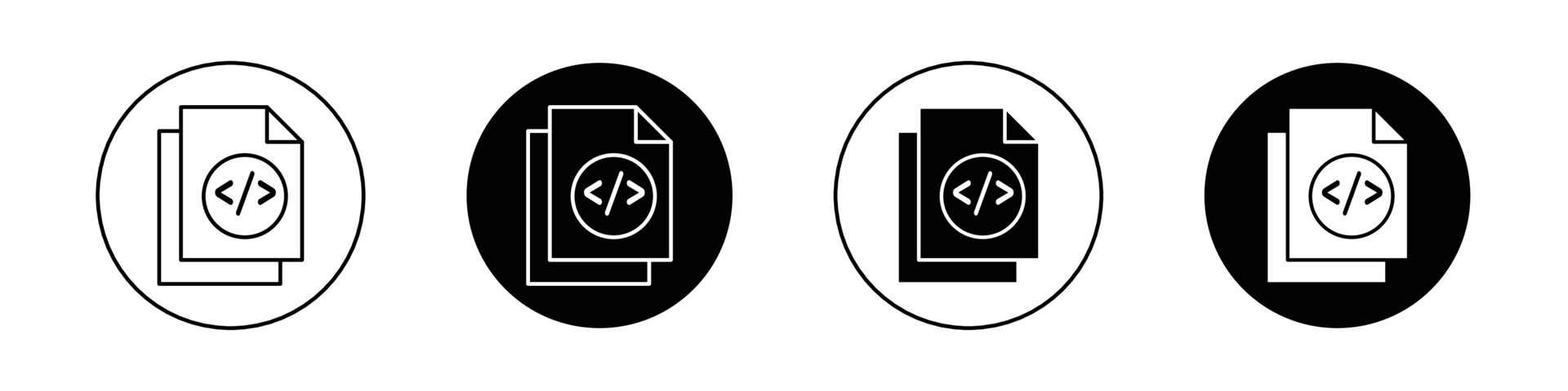 HTML script icon 40279590 Vector Art at Vecteezy