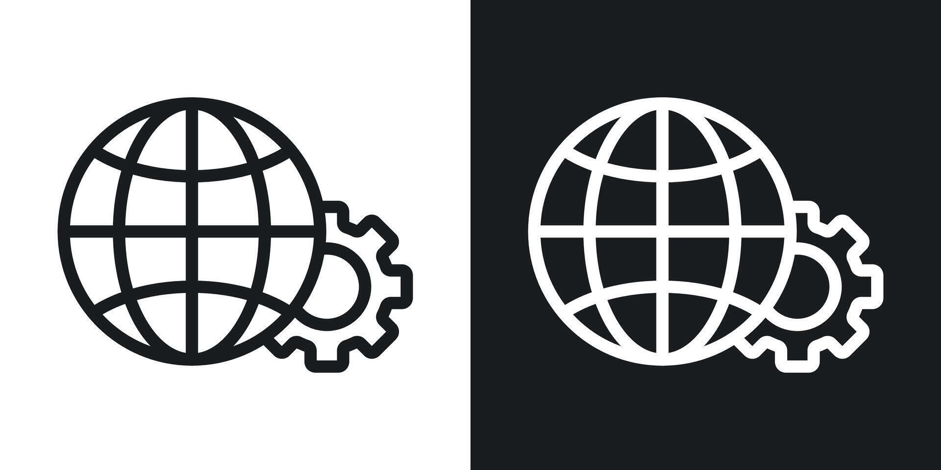 Globalization vector icon