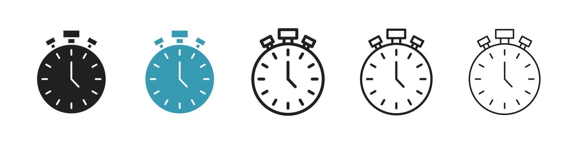 Stopwatch vector icon