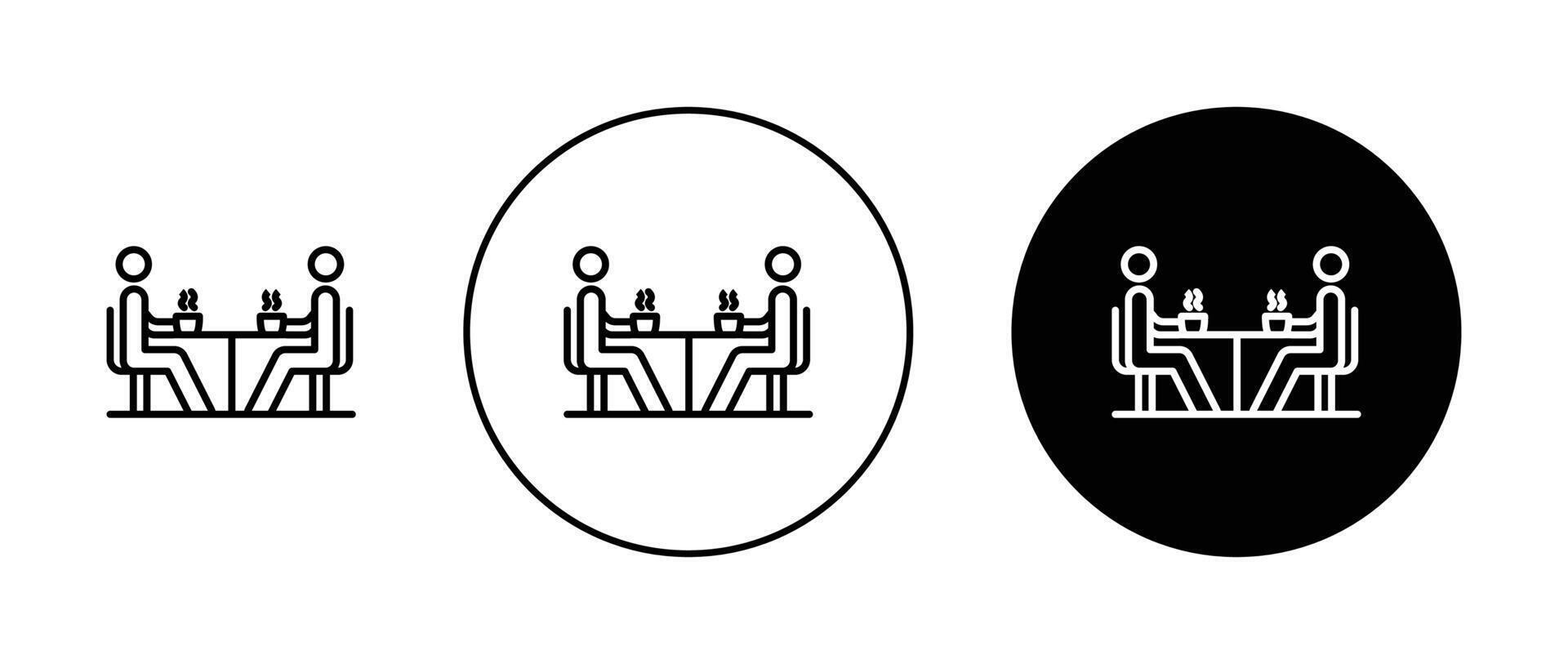 Cafeteria vector icon