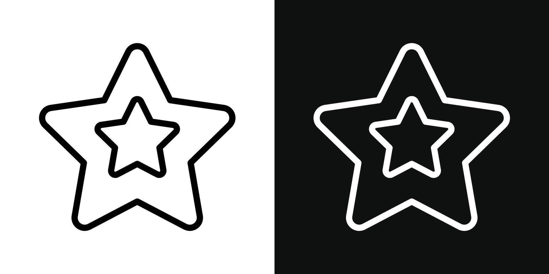 Star vector icon