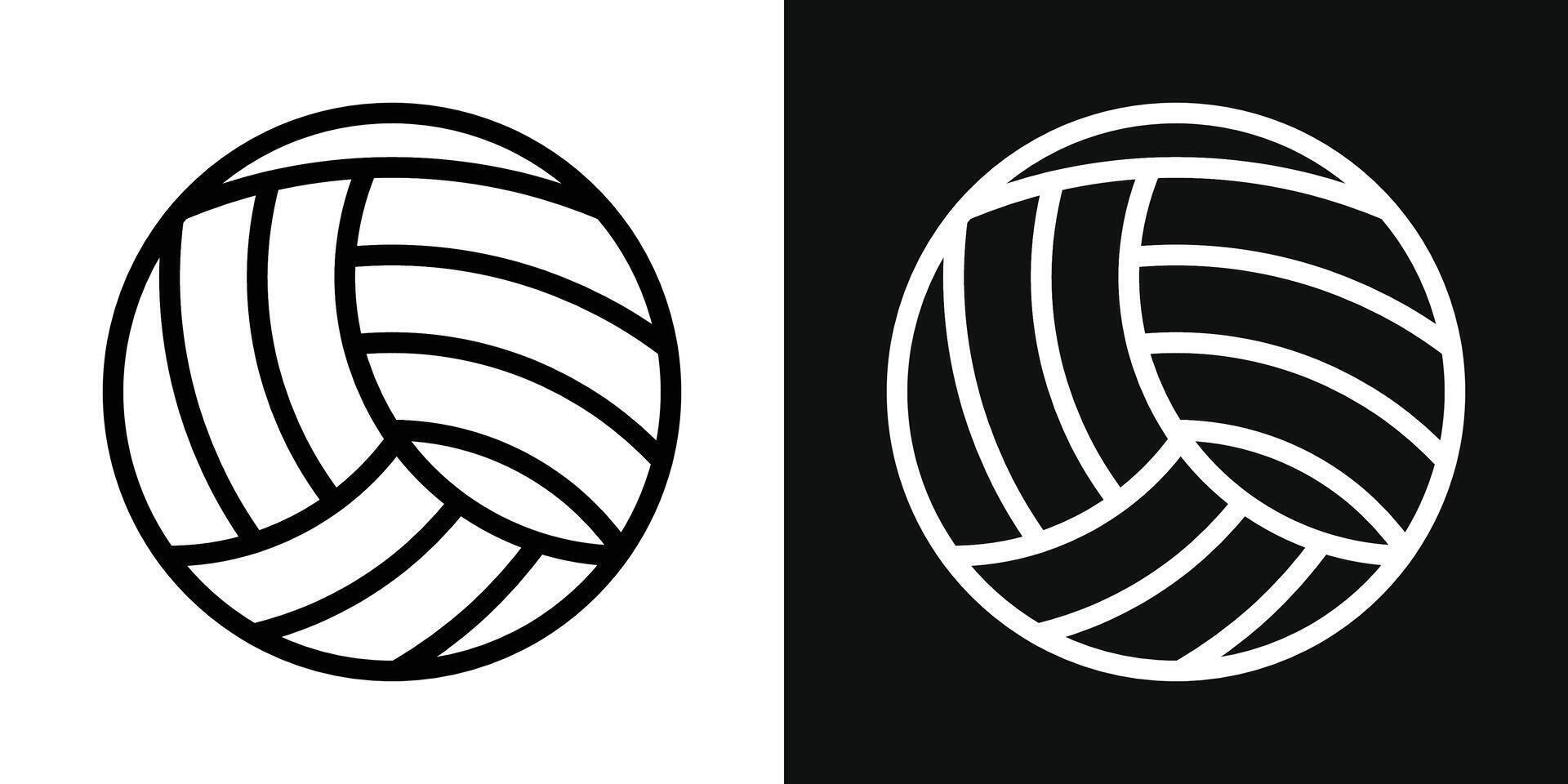 icono de vector de voleibol