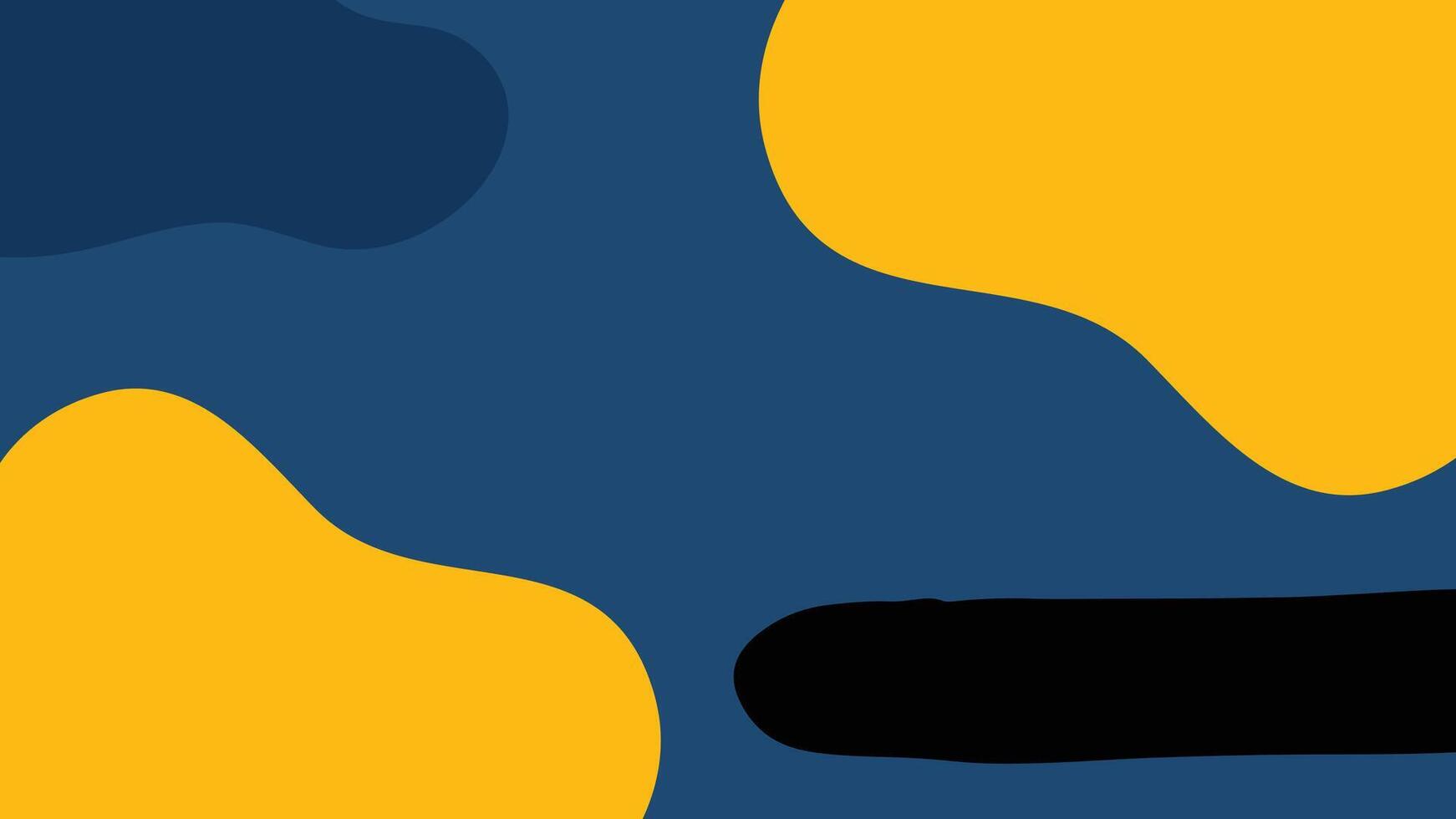 Abstract background with yellow and blue spots. Suitable for printing on fabric and paper. vector