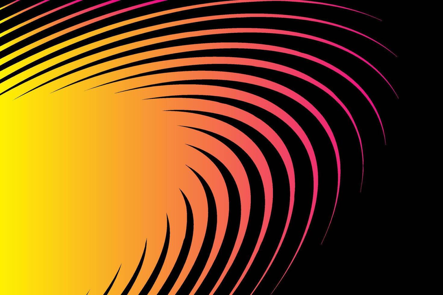 James rifled gun barrel grooves. Horizontal background, vector pattern, rifled channels.
