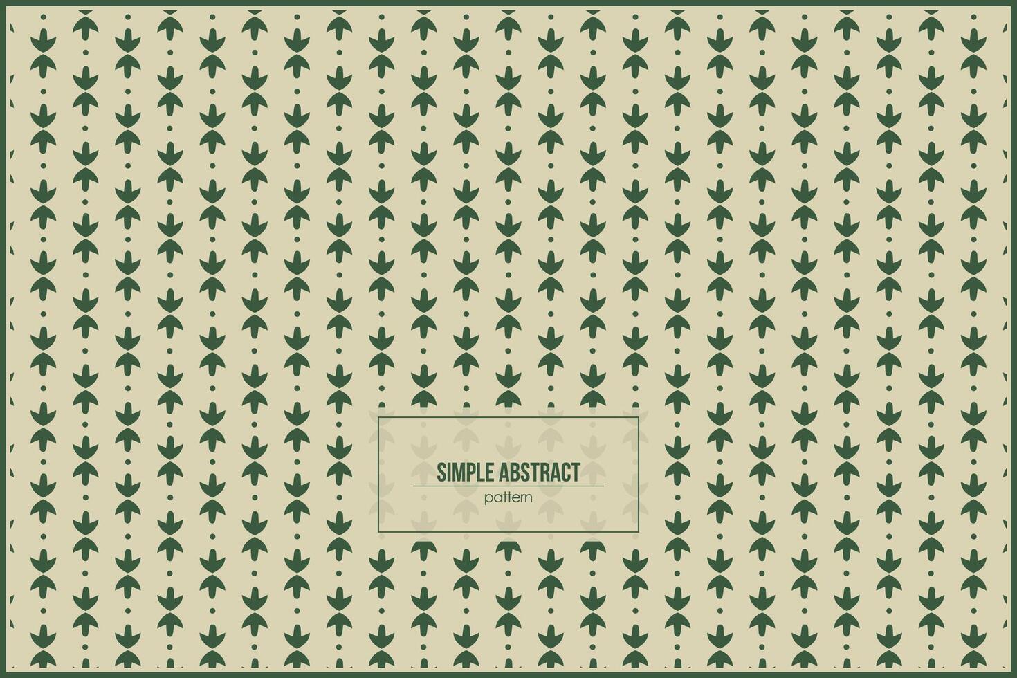 simple abstract pattern with multiple green arrow shape vector