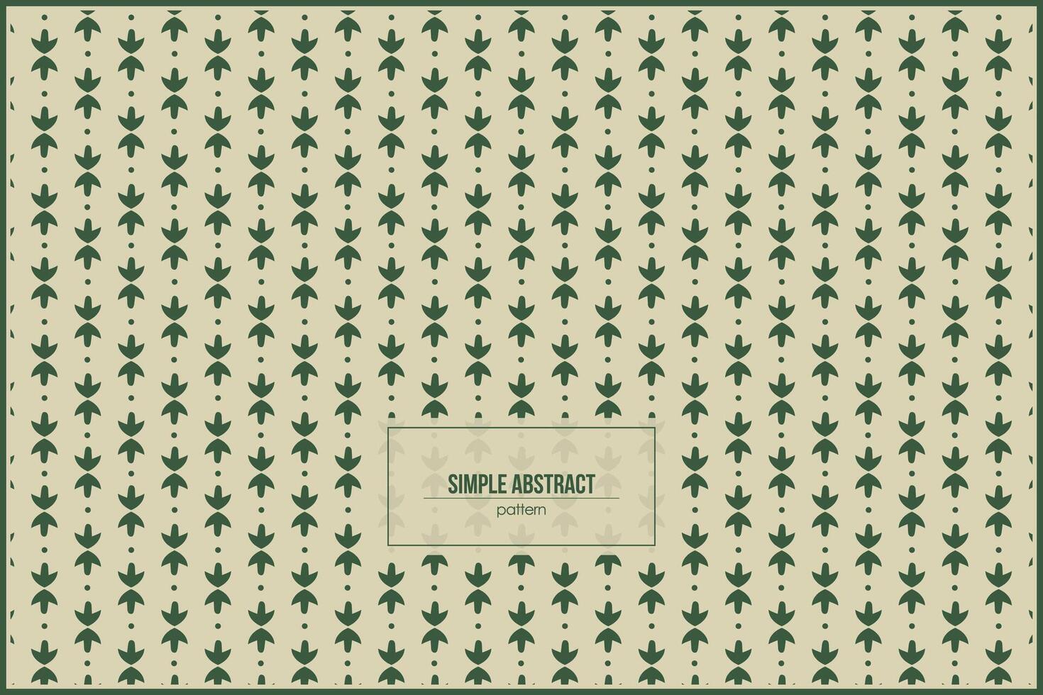 simple abstract pattern with multiple green arrow shape vector