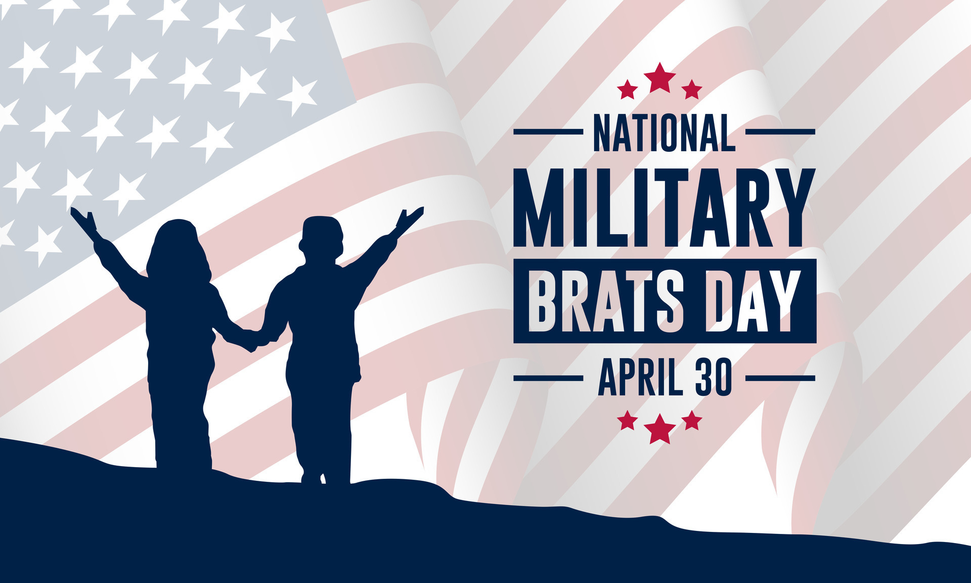 National Military Brats Day Background Vector Illustration 40282283 National Military Brats Day Background Illustration Vector