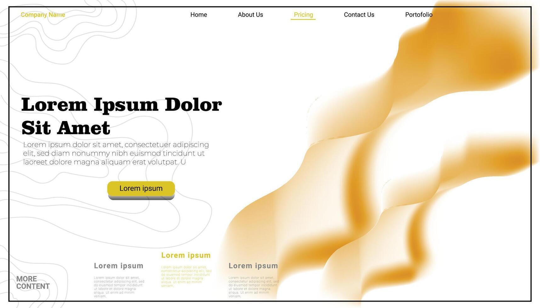 Trendy Colorful Fluid Gradient Shape Background with Place fo Text. Backdrop for Banner, Poster, Cover, Flyer, Presentation, Advertising, Intitational Card, Website and Mobile Usage vector