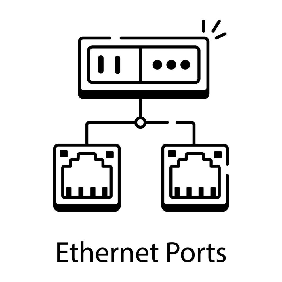 Data Networking Linear vector