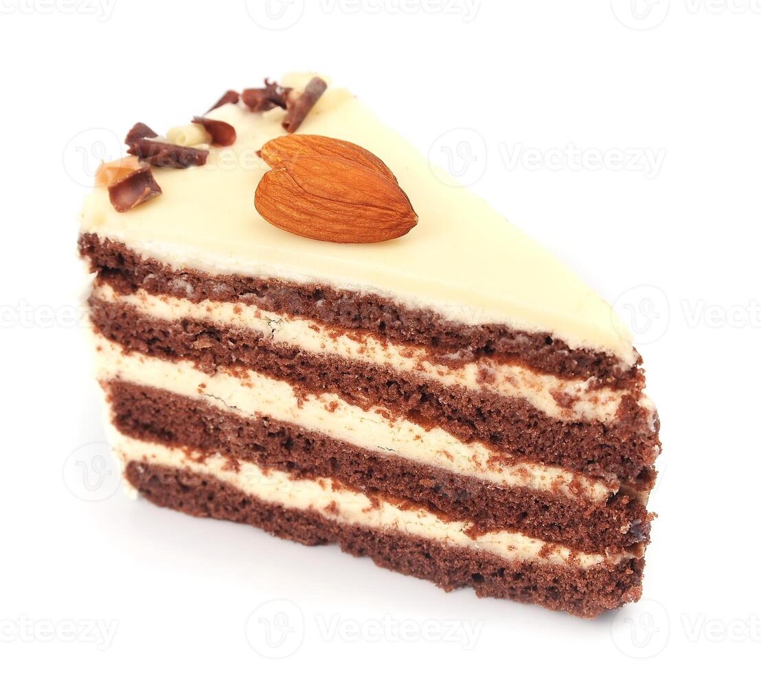 almond chocolate cake photo