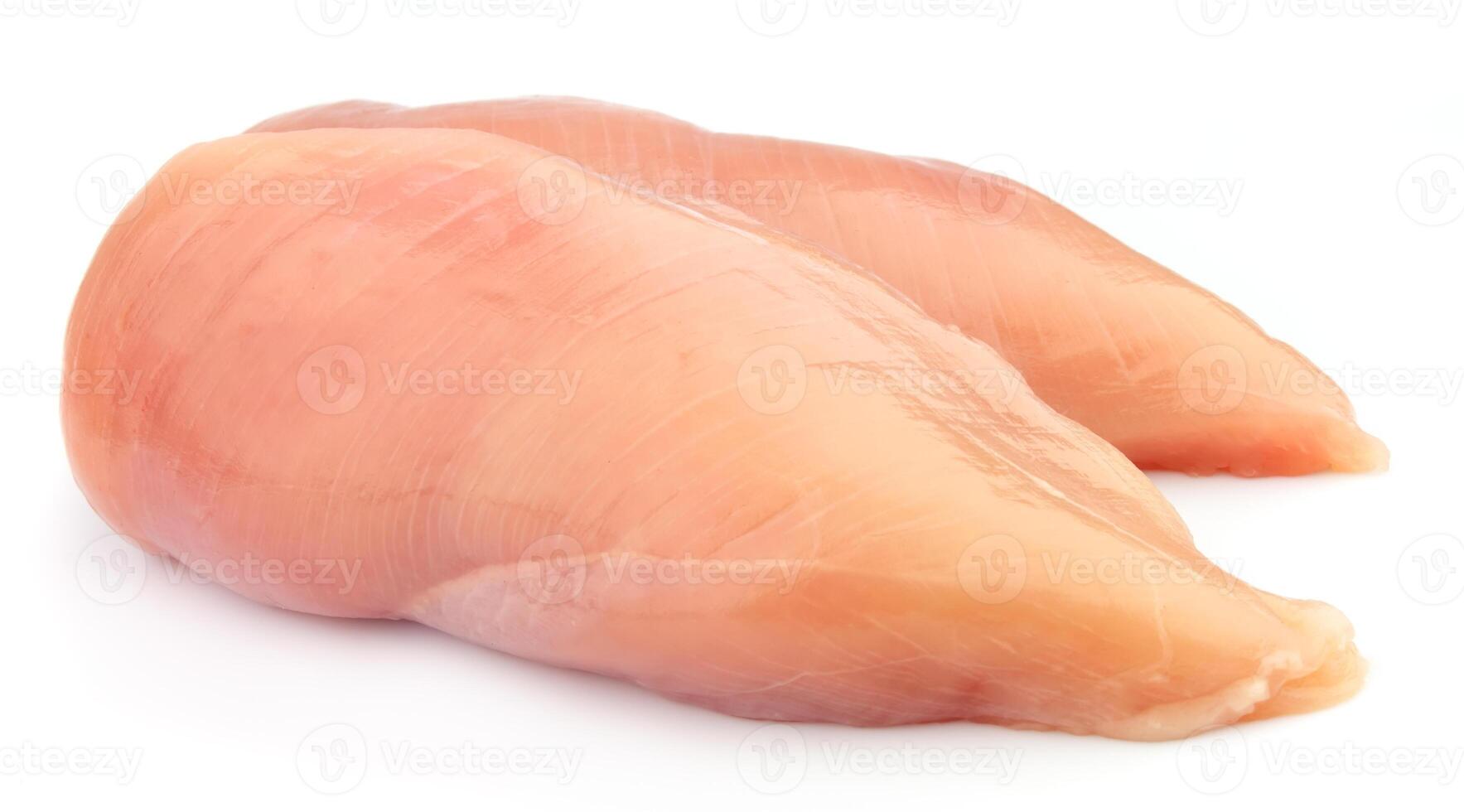 raw chicken fillets photo