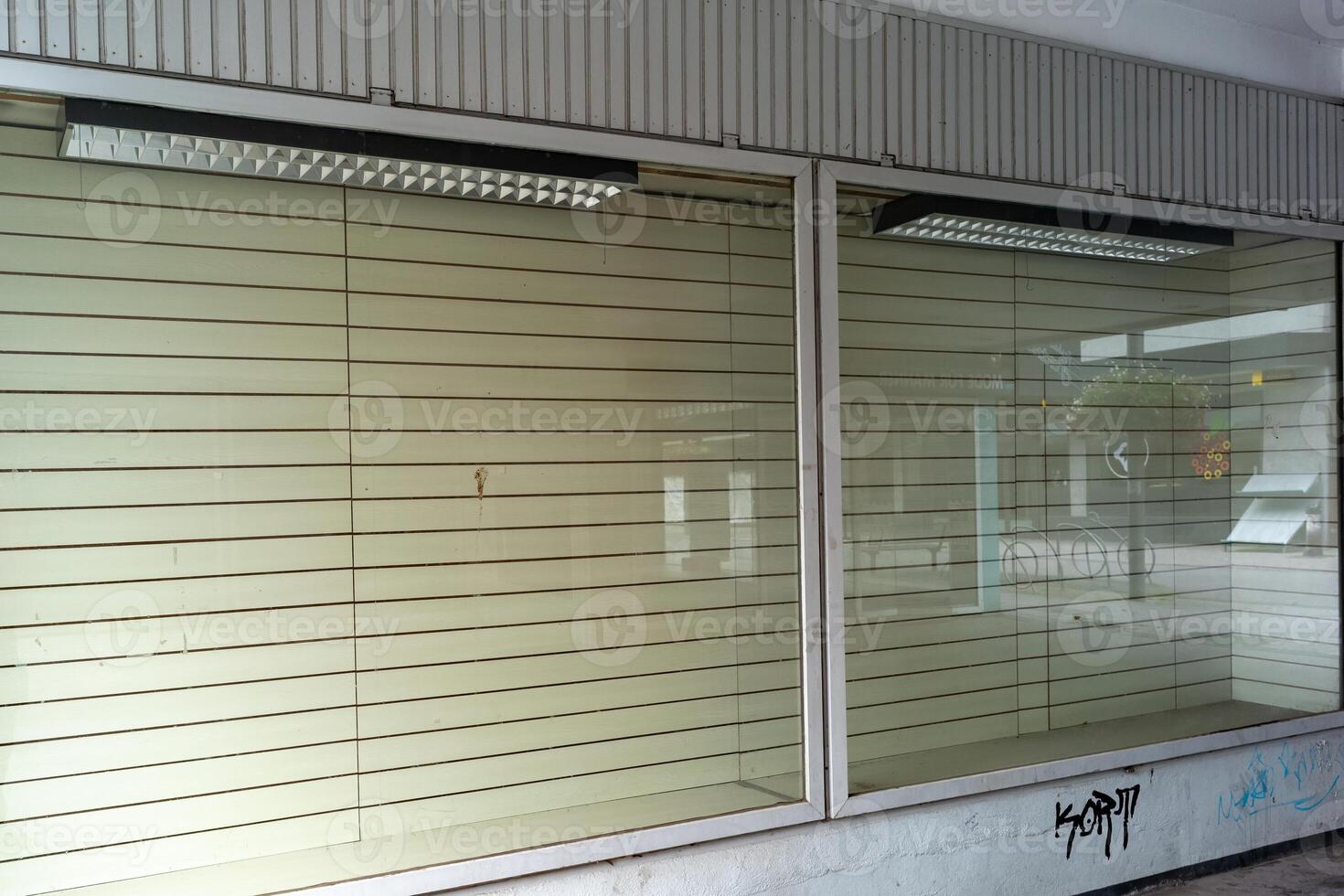 vacant store in the city center photo