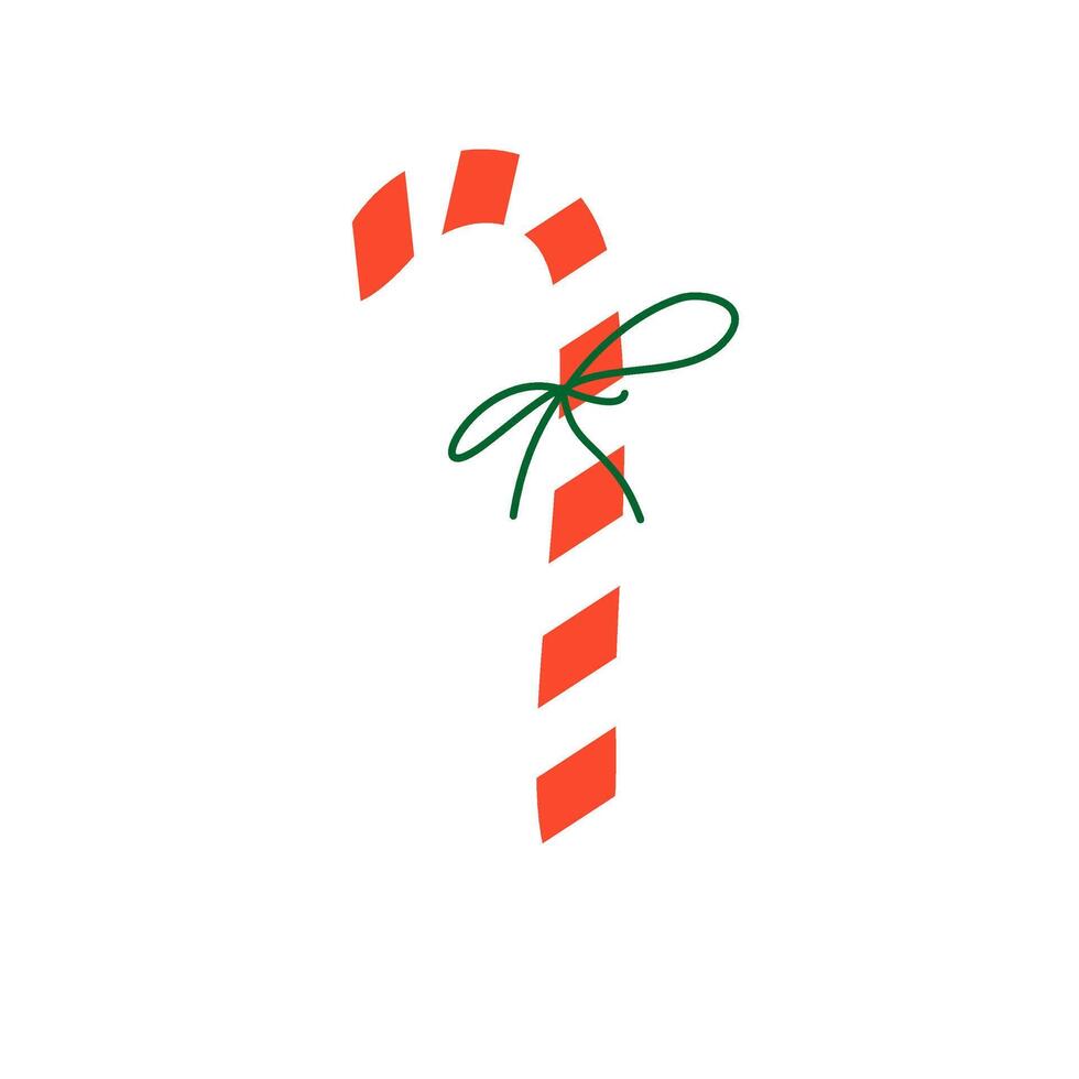 candy with ribbon Christmas elements vol 1 vector