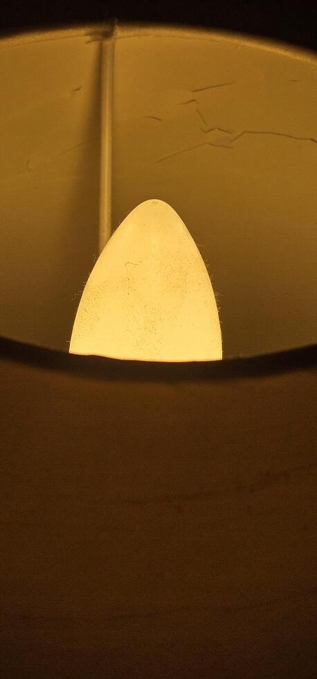 Macro shot of a lamp photo