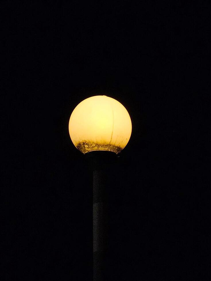 Street light night photography photo