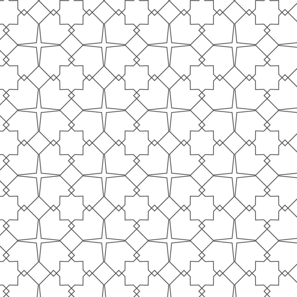 Seamless Arabic geometric pattern design . vector illustration