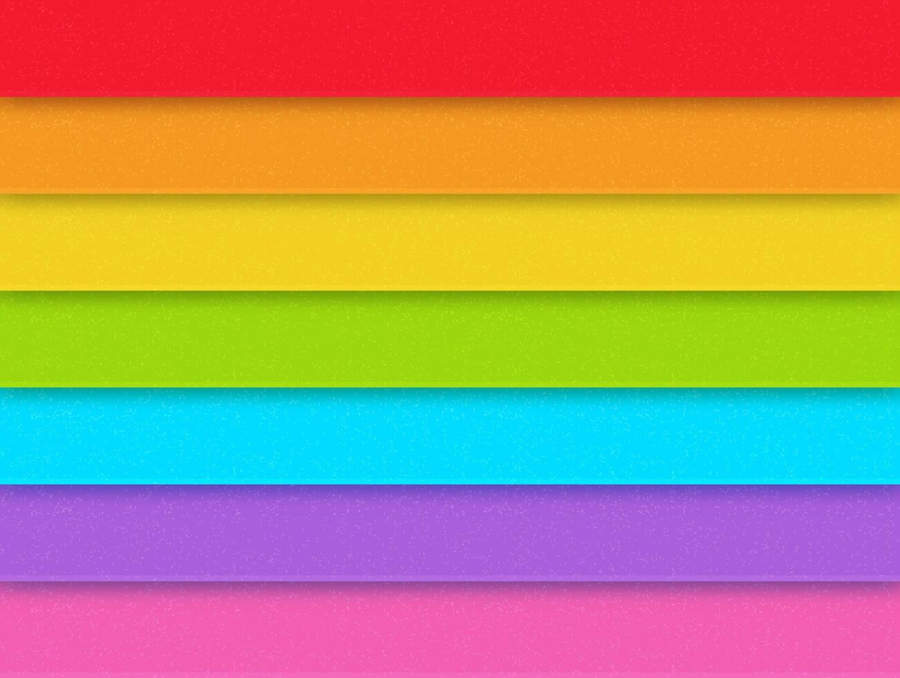 background with bright rainbow color rectangle vector